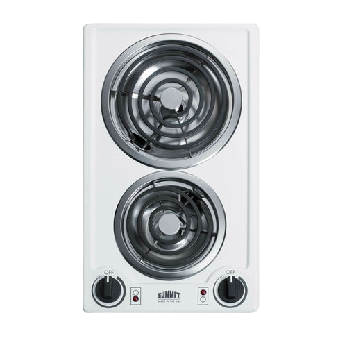 Summit Commercial CCE211WH Hotplate, Built-In, Electric