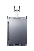 Summit Commercial SBC683OSTWINCFB Nitro Cold Brew Coffee Dispenser