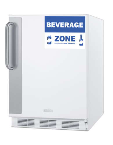 Summit Commercial FF6W7BZADA Refrigerator, Reach-In