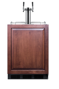 Summit Commercial SBC58BLBIADAIFTWINCFB Nitro Cold Brew Coffee Dispenser