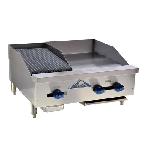 Comstock-Castle 3230-18-1RB Griddle / Charbroiler, Gas, Countertop