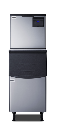 Summit Commercial BIM352KBIN Ice Maker with Bin, Cube-Style