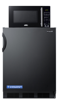 Summit Commercial MRF66BKA Refrigerator Microwave Combo