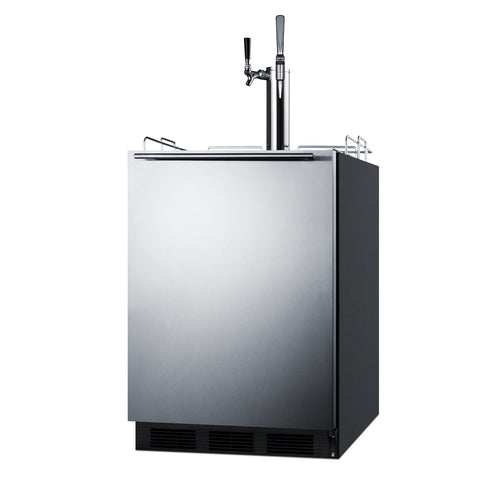 Summit Commercial SBC58BLBIADACMTWIN Nitro Cold Brew Coffee Dispenser