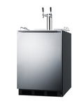 Summit Commercial SBC58BLBIADATWINCFB Nitro Cold Brew Coffee Dispenser