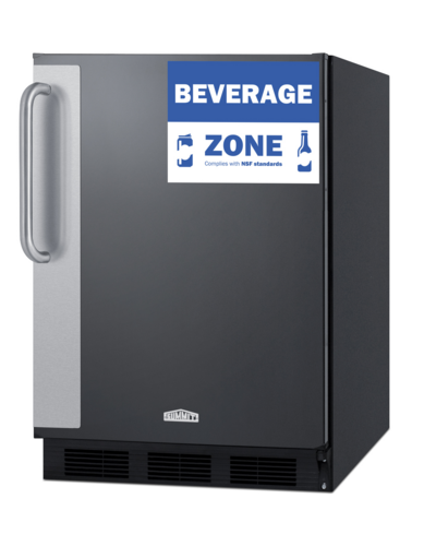 Summit Commercial FF6BK7BZ Refrigerator, Reach-In
