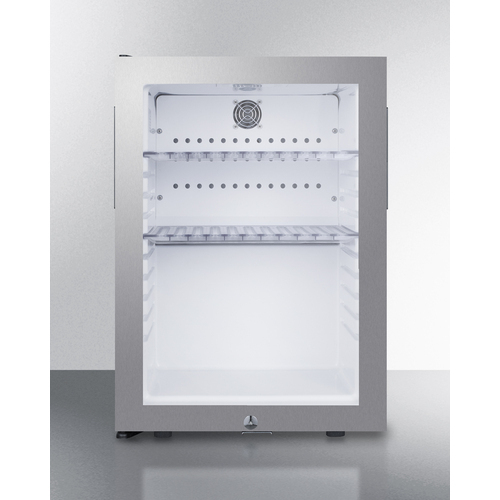 Summit Commercial MB27GLSS Refrigerator, Undercounter, Reach-In