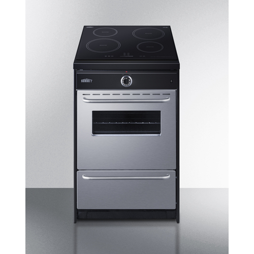 Summit Commercial TEM665BW Induction Range, Floor Model