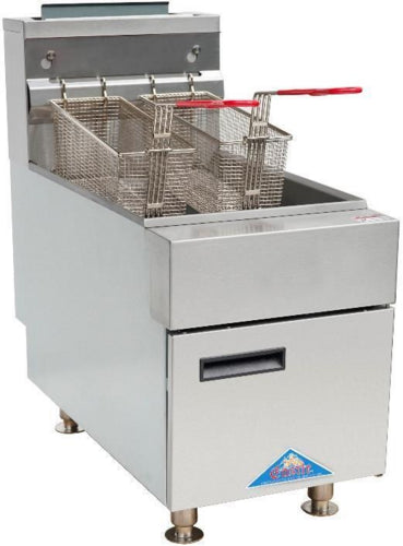 Comstock-Castle CCGTF-35-N Fryer, Gas, Countertop, Full Pot