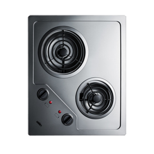 Summit Commercial CR2B224S Hotplate, Built-In, Electric