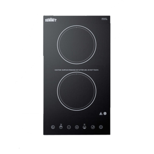 Summit Commercial CR2B15T1B Hotplate, Built-In, Electric