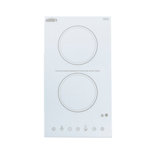Summit Commercial CR2B15T2W Hotplate, Built-In, Electric