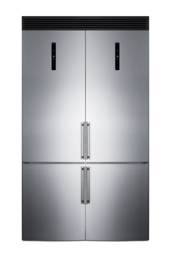 Summit Commercial FFBF181ES2KIT48 Refrigerator Freezer, Reach-In