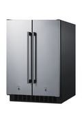 Summit Commercial FFRF24SS Refrigerator Freezer, Reach-In