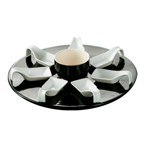 CAC PTP-23-BLK Serving & Display Tray