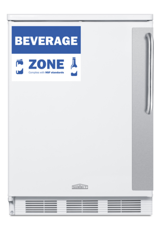 Summit Commercial FF6W7BZLHD Refrigerator, Reach-In