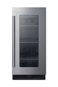 Summit Commercial ALBV15CSS Refrigerator, Merchandiser
