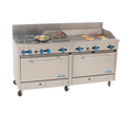 Comstock-Castle 2F330-36-1RB Range, 72" Restaurant, Gas