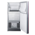 Summit Commercial BIM68OSGDRIF Ice Maker with Bin, Cube-Style