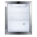 Summit Commercial SCR314L Refrigerator, Merchandiser, Countertop