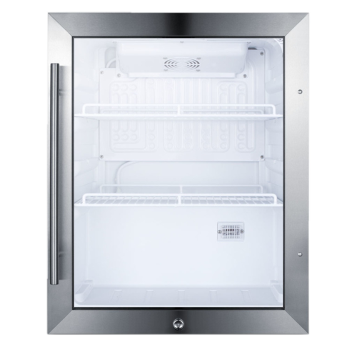 Summit Commercial SCR314L Refrigerator, Merchandiser, Countertop