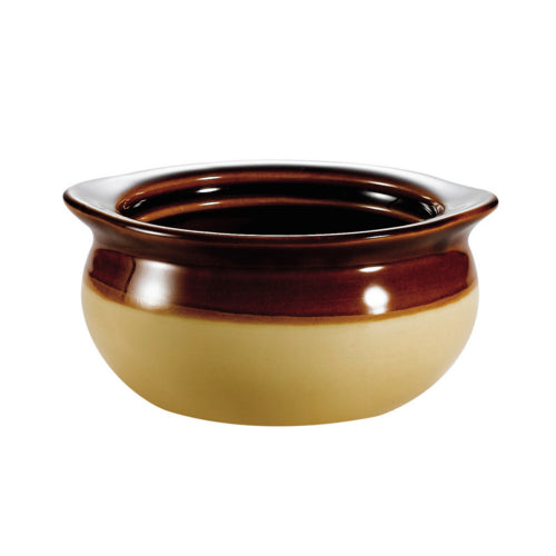 CAC OC-10-C Soup Bowl Crock, Onion