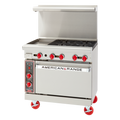 American Range ARGF-12G-4B-SB Range, 36" Restaurant, Gas