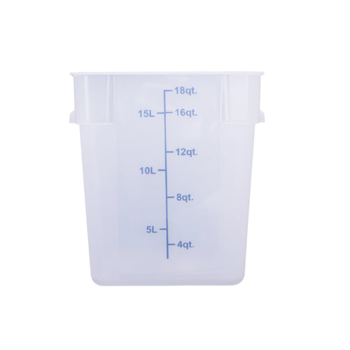 CAC FS2P-SQ18T Food Storage Container