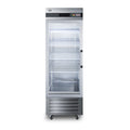 Summit Commercial SCR23SSGLH Refrigerator, Reach-In