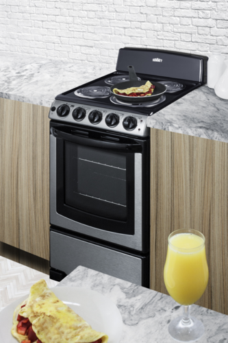 Summit Commercial PROEL20SS Range, 20" Restaurant, Electric