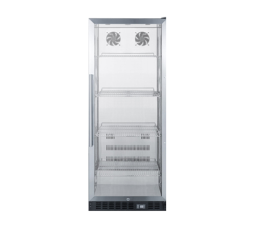 Summit Commercial SCR1156CSS Refrigerator, Merchandiser