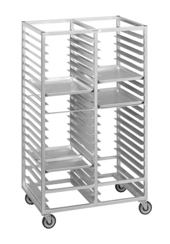 Channel 421A Tray Rack, Mobile, Double / Triple