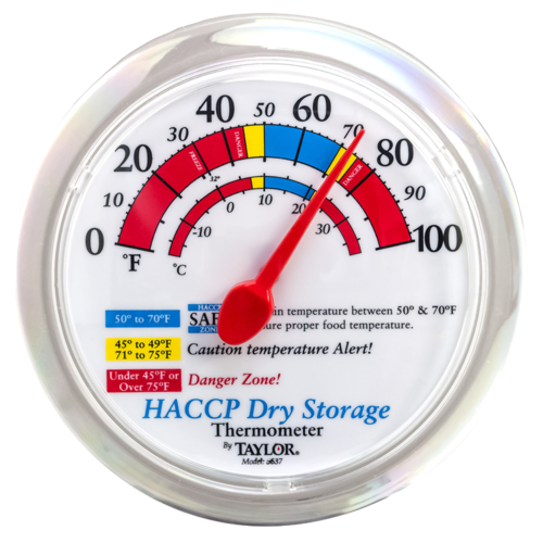 Taylor Precision 5637 Thermometer, Time Temp HACCP