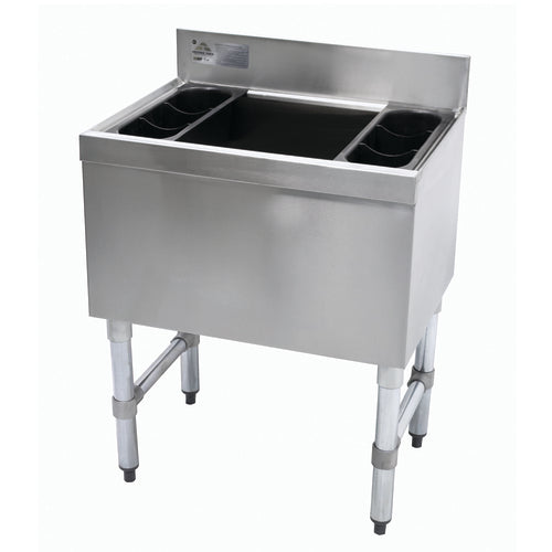 Advance Tabco SLI-12-30-X Underbar Ice Bin/Cocktail Unit