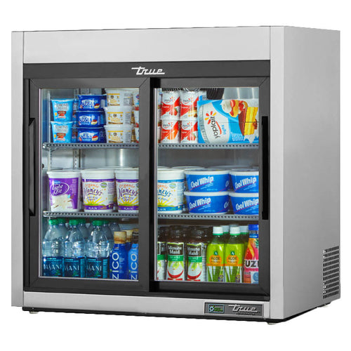 True Mfg. - General Foodservice TSD-09G-HC-LD Refrigerator, Merchandiser, Countertop