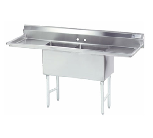 Advance Tabco FC-2-1818-18RL-X Sink, (2) Two Compartment