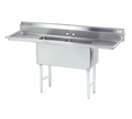 Advance Tabco FC-2-2424-24RL Sink, (2) Two Compartment