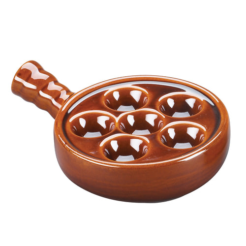 Browne USA Foodservice 744045 Escargot Plate, China