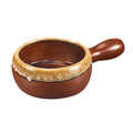 Browne USA Foodservice 744053BR Soup Bowl Crock, Onion
