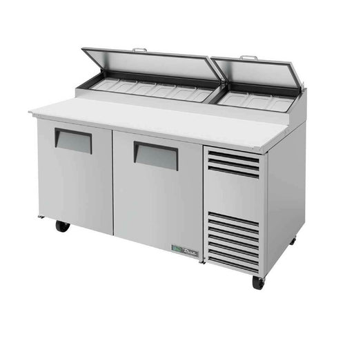 True Mfg. - General Foodservice TPP-AT-67-HC Refrigerated Counter, Pizza Prep Table