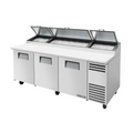 True Mfg. - General Foodservice TPP-AT2-93-HC Refrigerated Counter, Pizza Prep Table