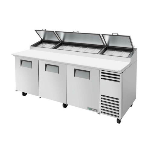 True Mfg. - General Foodservice TPP-AT2-93-HC Refrigerated Counter, Pizza Prep Table