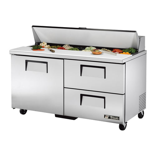 True Mfg. - General Foodservice TSSU-60-16D-2-HC Refrigerated Counter, Sandwich / Salad Unit