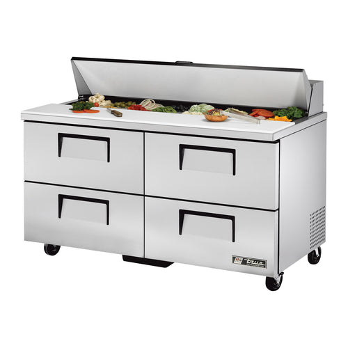 True Mfg. - General Foodservice TSSU-60-16D-4-HC Refrigerated Counter, Sandwich / Salad Unit