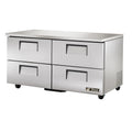 True Mfg. - General Foodservice TUC-60D-4-HC Refrigerator, Undercounter, Reach-In
