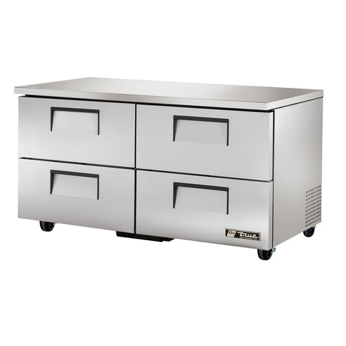 True Mfg. - General Foodservice TUC-60D-4-HC Refrigerator, Undercounter, Reach-In