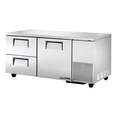 True Mfg. - General Foodservice TUC-67D-2-HC Refrigerator, Undercounter, Reach-In