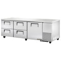 True Mfg. - General Foodservice TUC-93D-4-HC Refrigerator, Undercounter, Reach-In