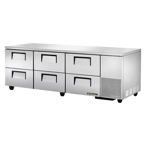 True Mfg. - General Foodservice TUC-93D-6-HC Refrigerator, Undercounter, Reach-In