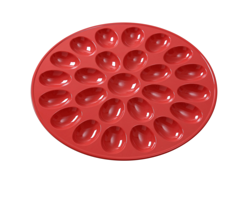 Yanco NC-1014RD Plate/Platter, Compartment, Plastic